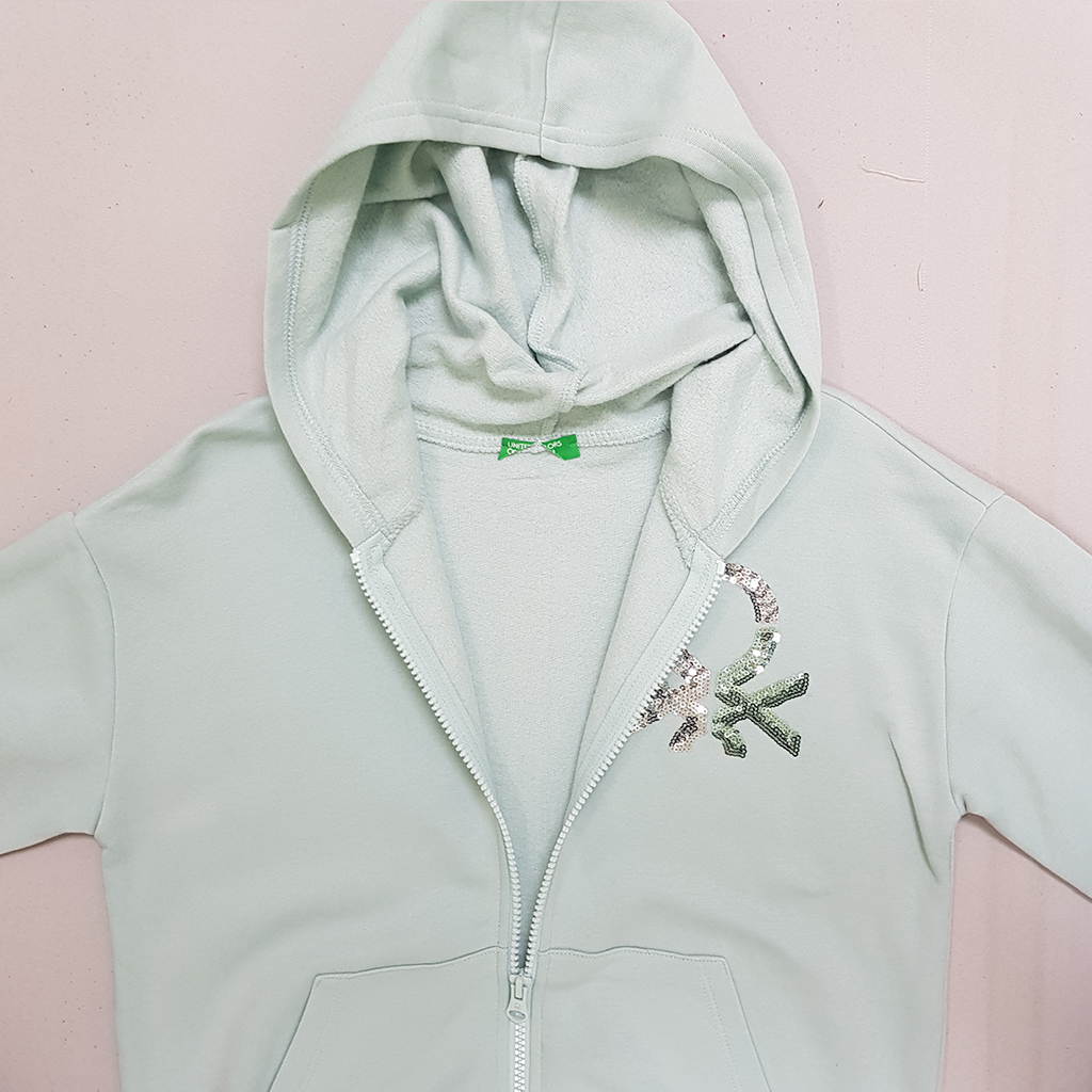 سویشرت دخترانه 30249 سایز 4 تا 14 سال مارک United Colors Of Benetton