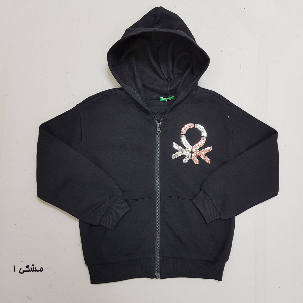 سویشرت دخترانه 30249 سایز 4 تا 14 سال مارک United Colors Of Benetton