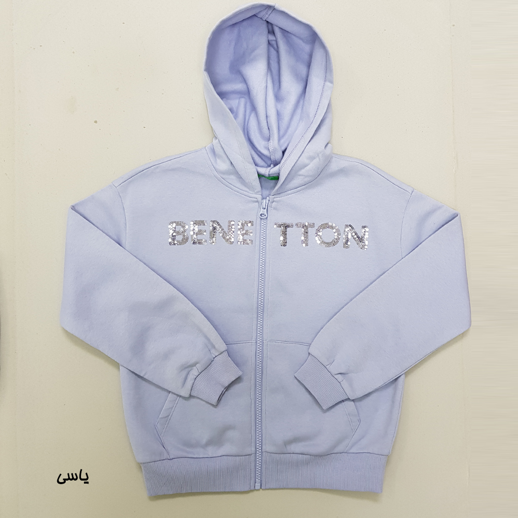 سویشرت دخترانه 30249 سایز 4 تا 14 سال مارک United Colors Of Benetton