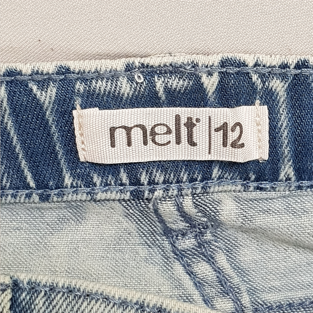 شلوار جینز دخترانه 30234 سایز 10 تا 16 سال مارک Melt   *