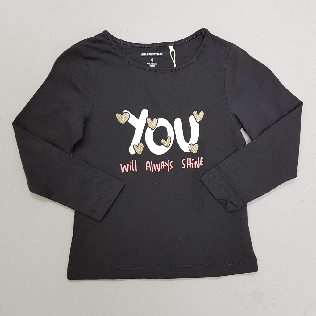 بلوز دخترانه 30342 سایز 4 تا 8 سال مارک Orchestra