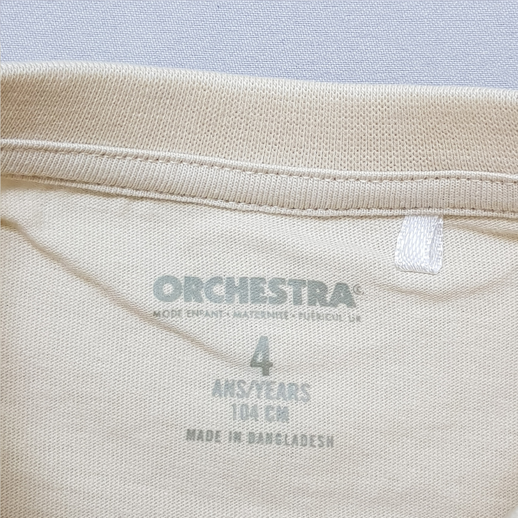 بلوز پسرانه 30349 سایز 4 تا 8 سال مارک Orchestra