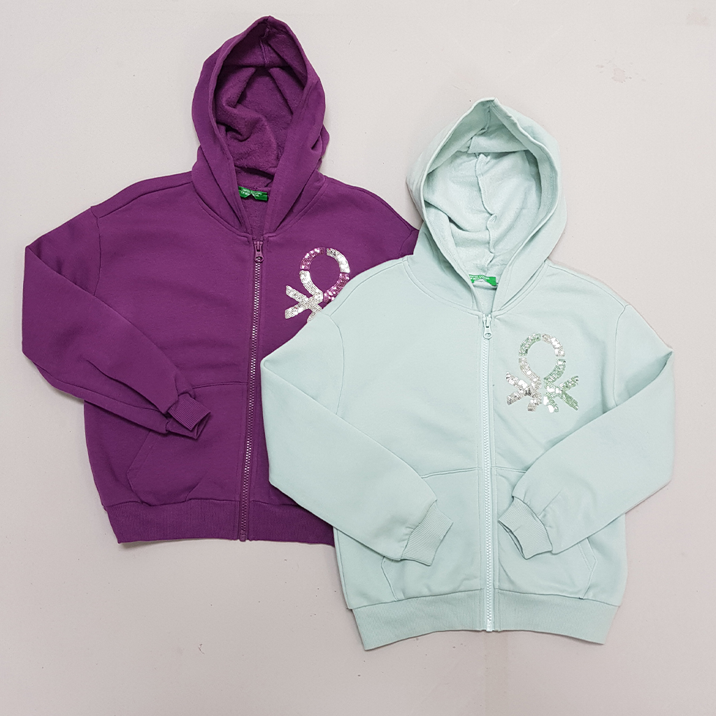 سویشرت دخترانه 30250 سایز 6 تا 14 سال کد 2 مارک United Colors Of Benetton