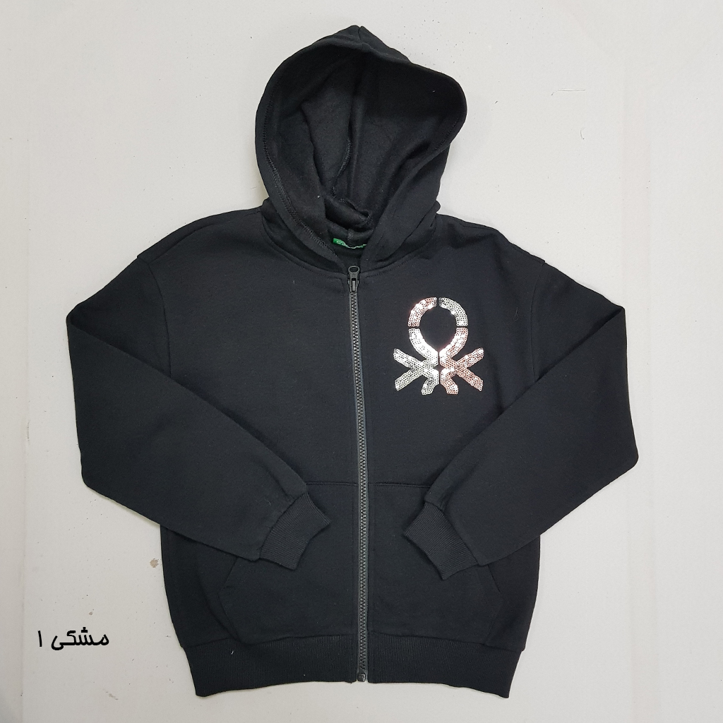 سویشرت دخترانه 30250 سایز 6 تا 14 سال کد 2 مارک United Colors Of Benetton