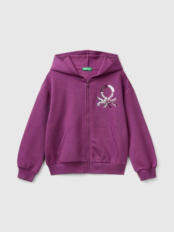 سویشرت دخترانه 30250 سایز 6 تا 14 سال کد 2 مارک United Colors Of Benetton