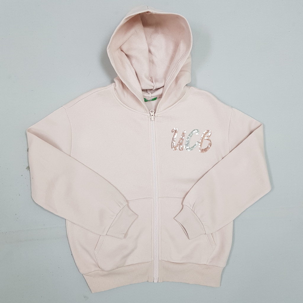 سویشرت دخترانه 30250 سایز 6 تا 14 سال کد 3 مارک United Colors Of Benetton