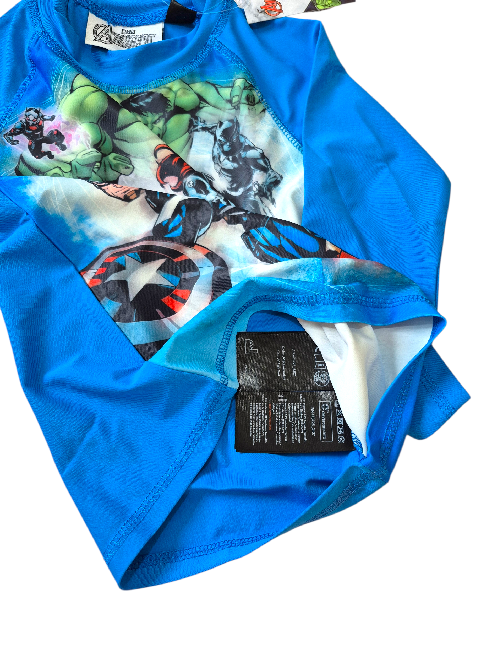 مایو استین دار بچگانه برند اروپایی کد 2205703