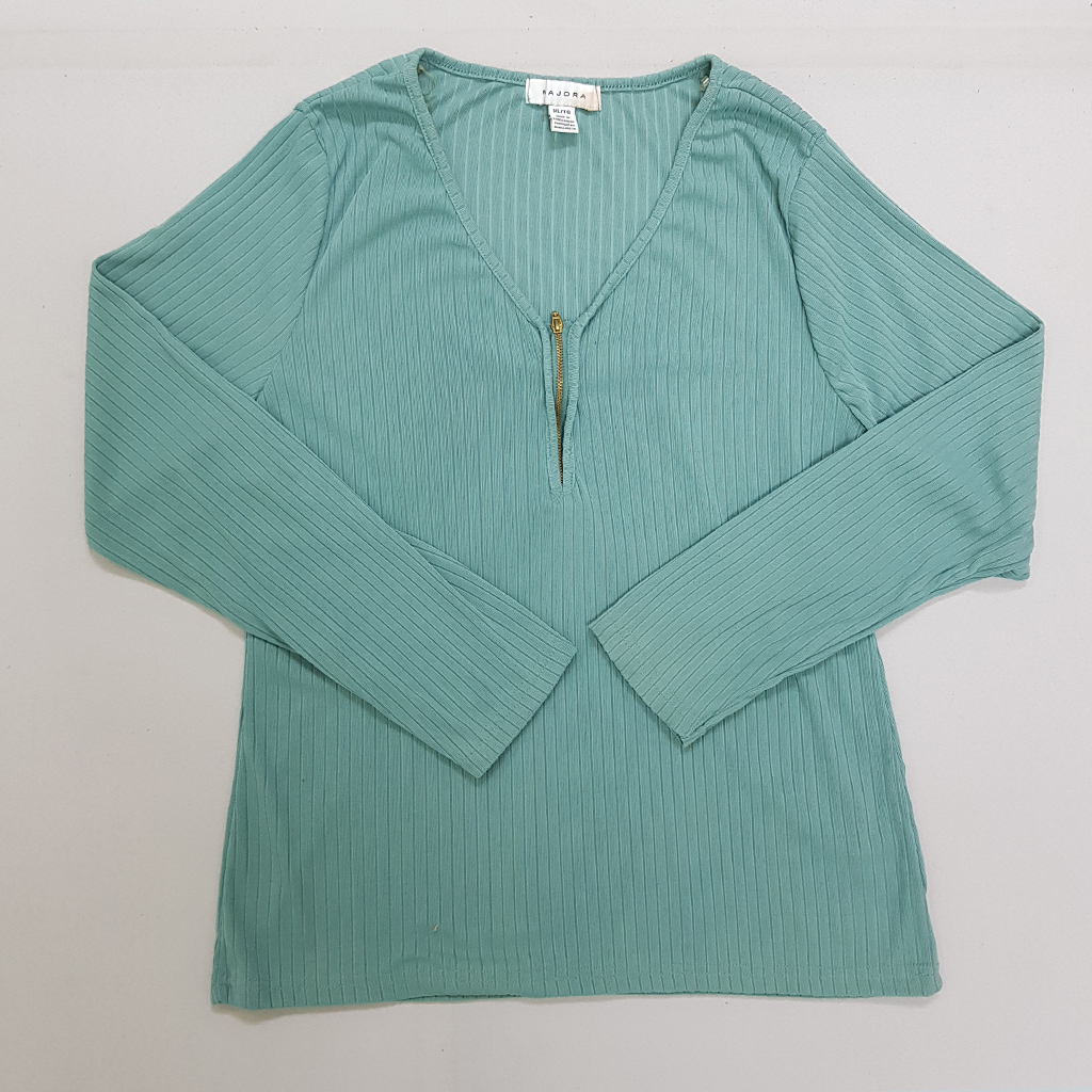 بافت نیم زیپ زنانه 30363 کد 1 مارک MAJORA