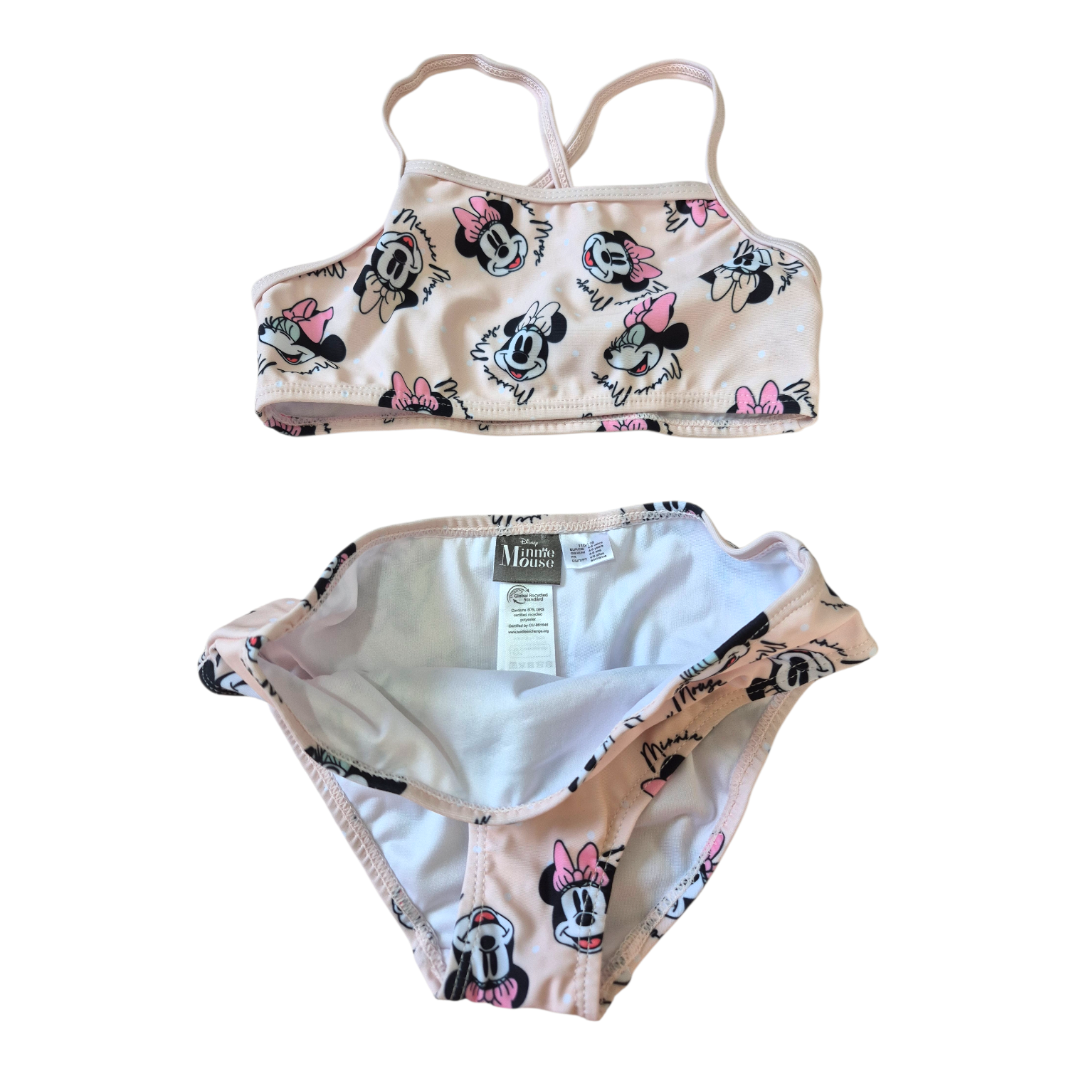 مایو دو تکه دخترانه برند اروپایی کد 2205705