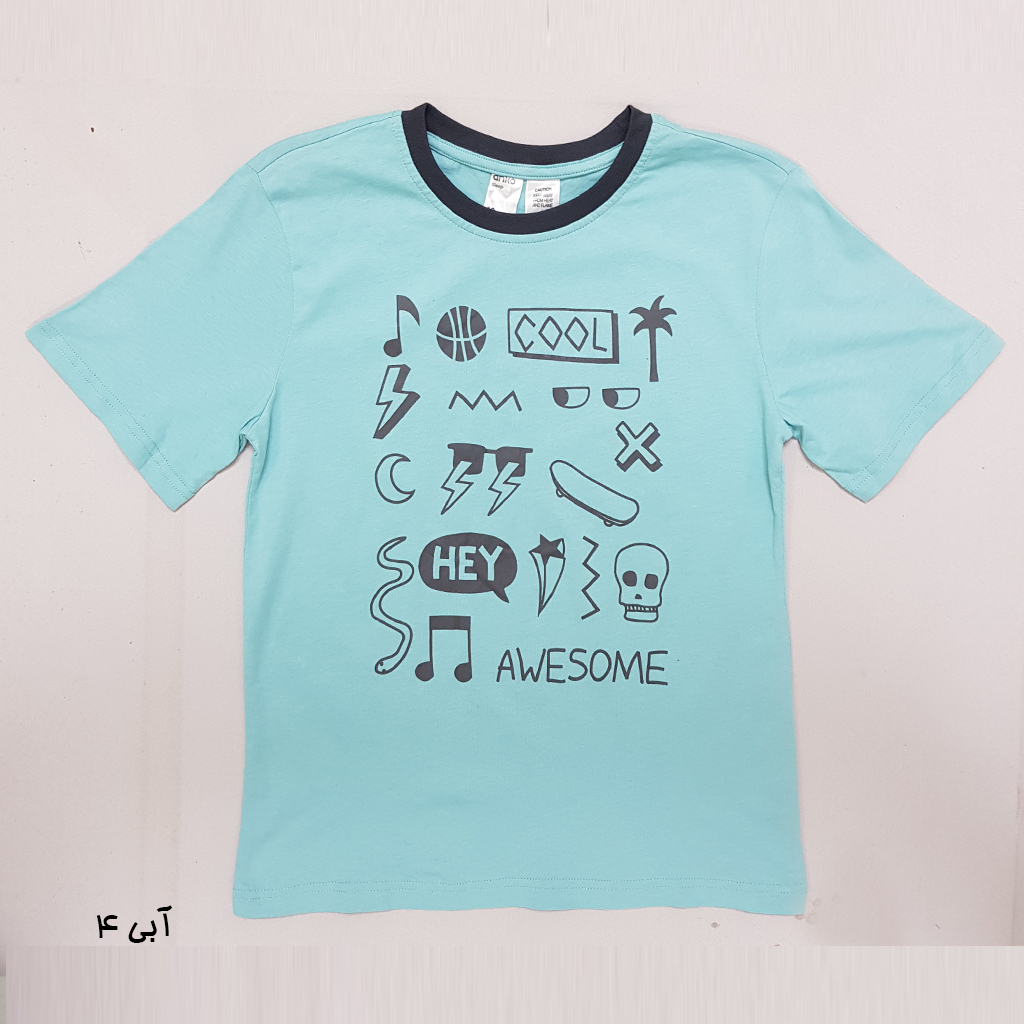تی شرت پسرانه 35482 سایز 7 تا 12 سال کد 1 مارک anko