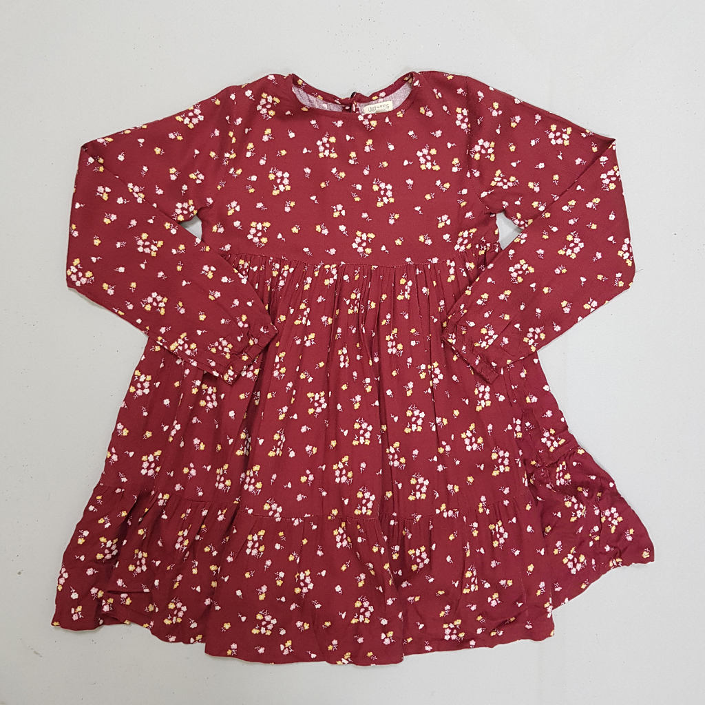 سارافون دخترانه 24127 سایز 2 تا 16 سال مارک UNIT KIDS