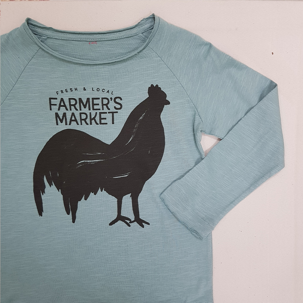 بلوز پسرانه 28460 سایز 4 تا 8 سال کد 17 مارک MonoPrix