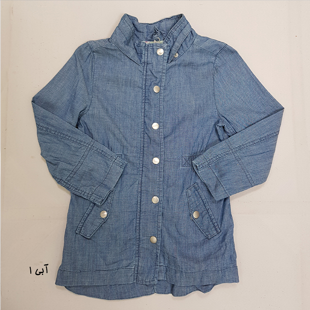 مانتو جینز دخترانه 33444 سایز 1.5 تا 10 سال مارک H&M   *