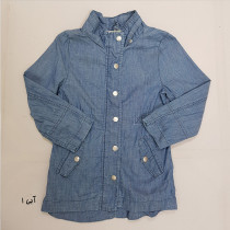 مانتو جینز دخترانه 33444 سایز 1.5 تا 10 سال مارک H&M   *