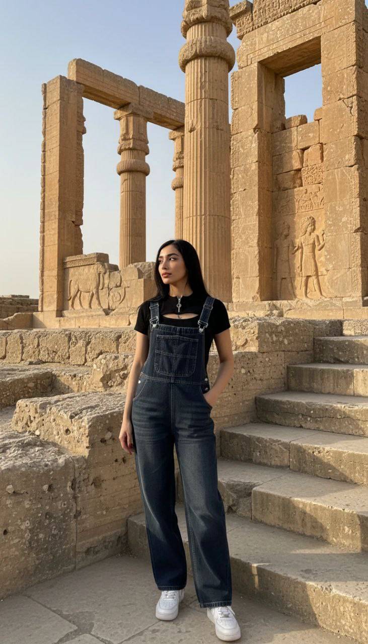 بیلر سوت جین زنانه کد 419207