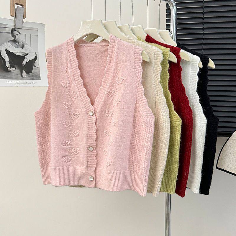 جلیقه بافت زنانه کد 419224