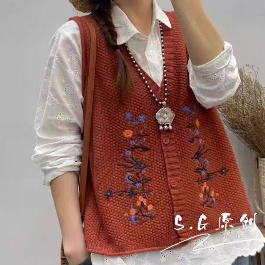 جلیقه بافت زنانه کد 419229