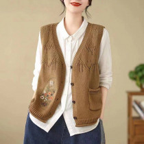 جلیقه بافت زنانه کد 419231