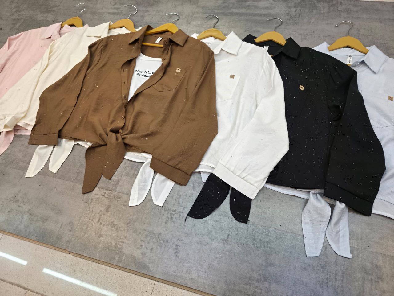 شومیز دو تیکه مجلسی زنانه کد 419250