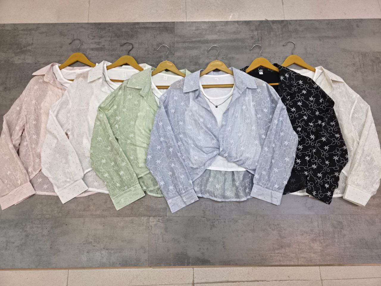 شومیز دو تیکه مجلسی زنانه کد 419253