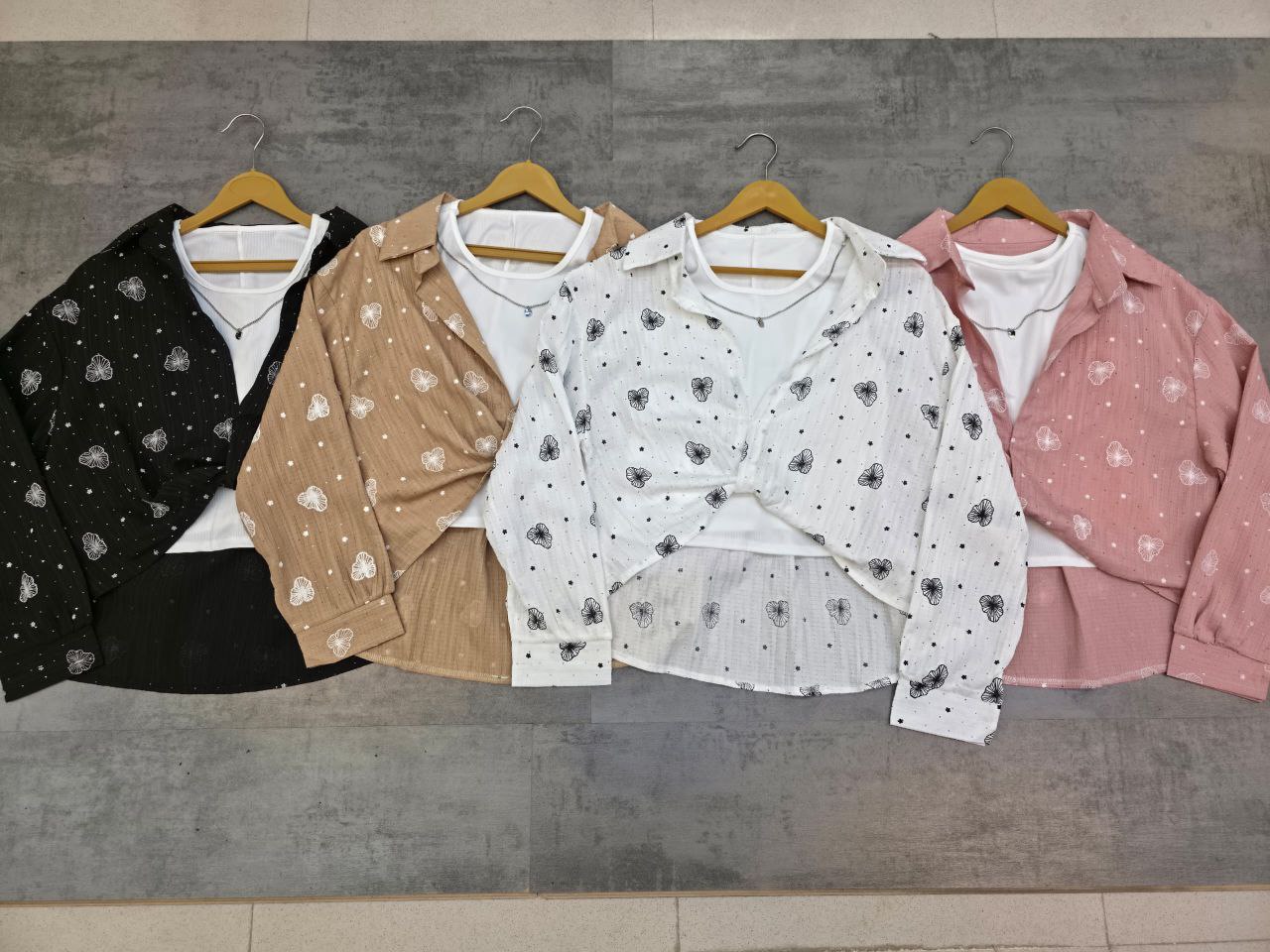 شومیز دو تیکه مجلسی زنانه کد 419255