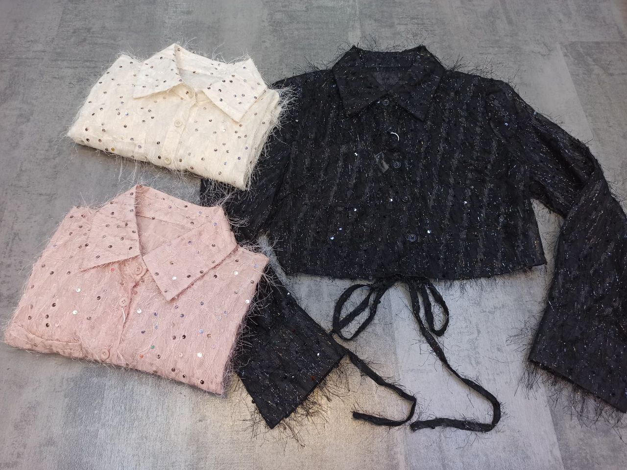 شومیز مجلسی کراپی زنانه کد 419262