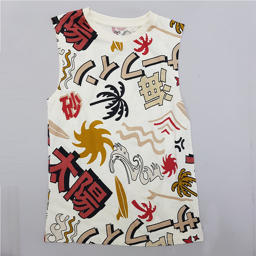 تی شرت استین حلقه ای 30508 سایز 9 تا 15 سال مارک OVS