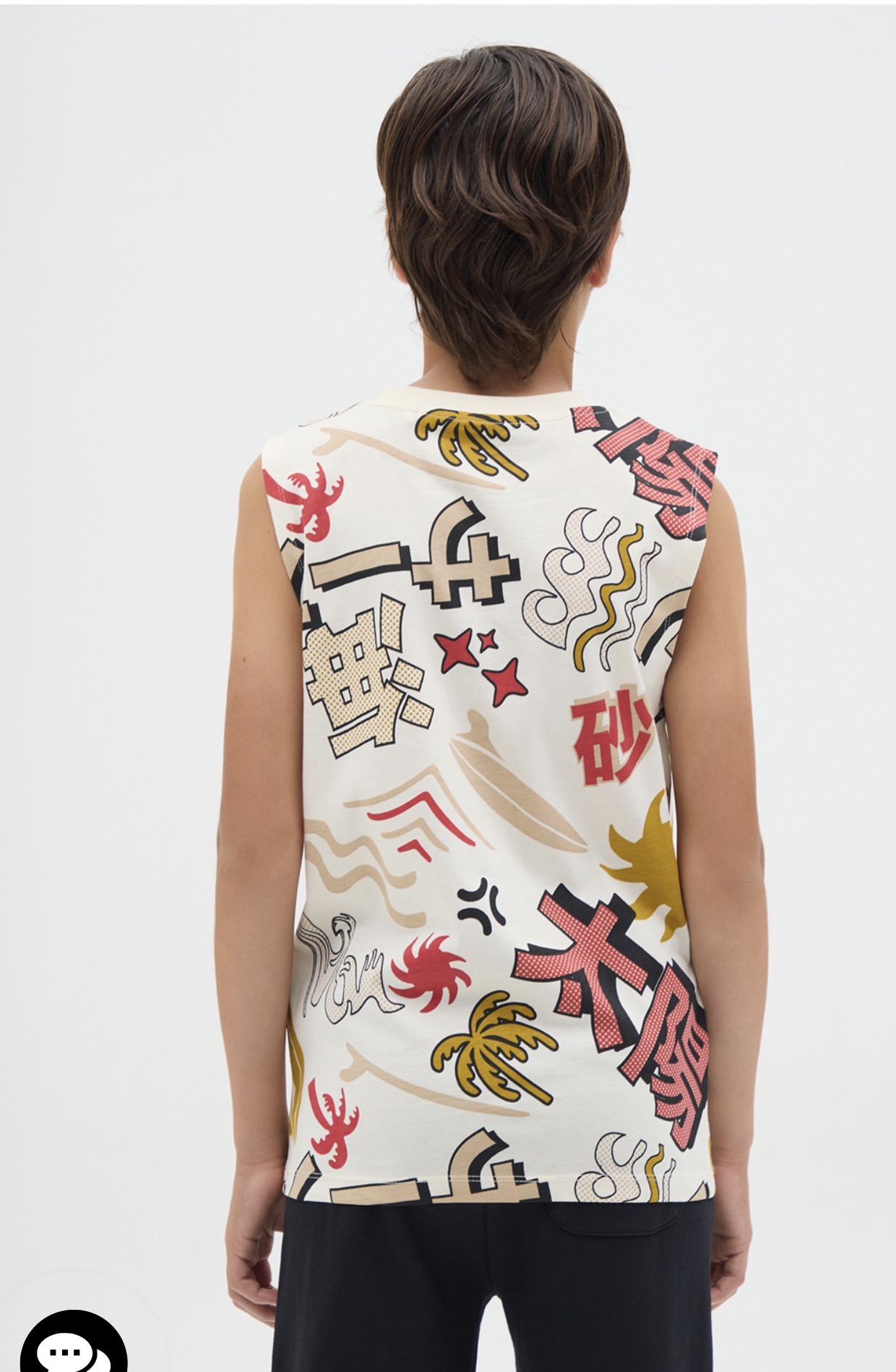 تی شرت استین حلقه ای 30508 سایز 9 تا 15 سال مارک OVS