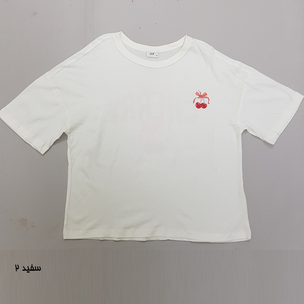 تی شرت زنانه 30398 کد 1 مارک JDY