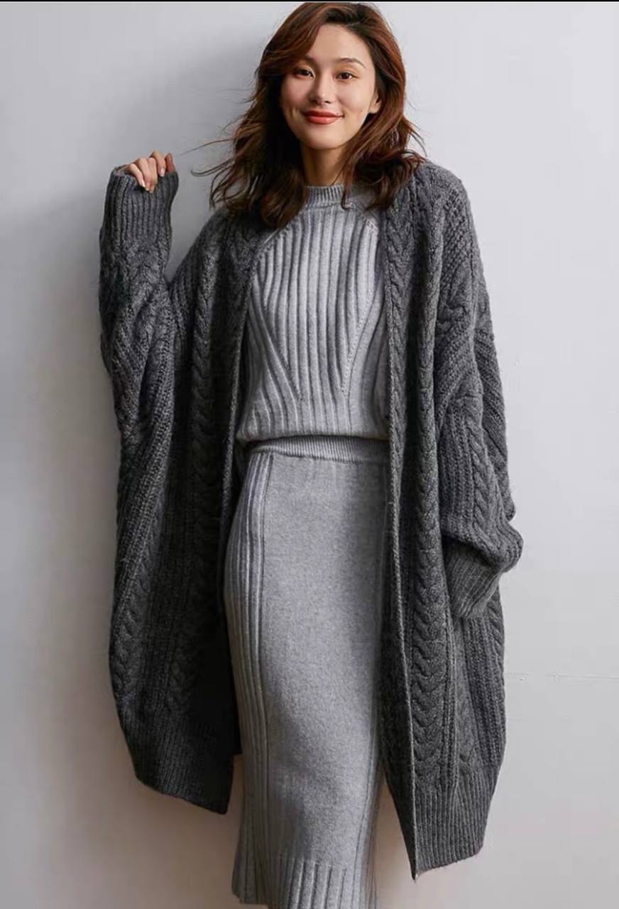 مانتو بافت زنانه کد 419274