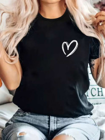 تی شرت زنانه 30395 کد 1 مارک JDY