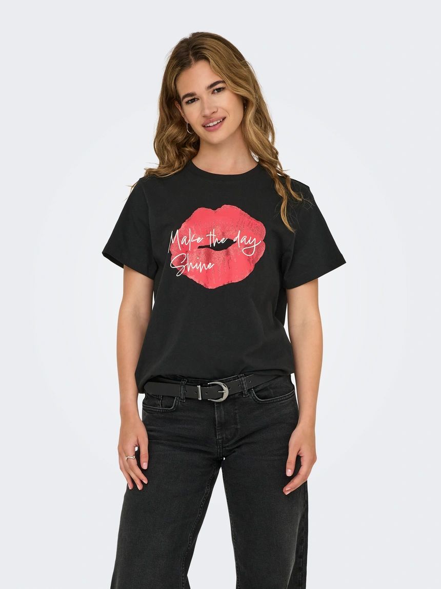 تی شرت زنانه 30395 کد 2 مارک JDY