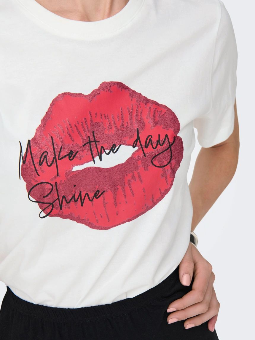 تی شرت زنانه 30395 کد 2 مارک JDY