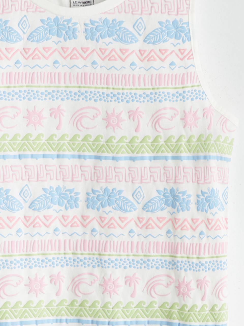 تاپ دخترانه 30511 سایز 5 تا 13 سال کد 3 مارک LC WALKIKI