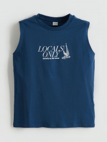 تی شرت حلقه ای پسرانه 30513 سایز 6 تا 14 سال مارک LC WAIKIKI