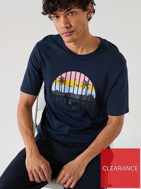 تی شرت مردانه 30394 کد 1 مارک Jack&Jones