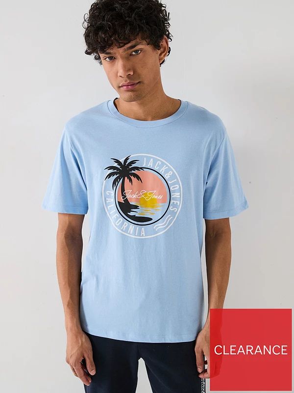 تی شرت مردانه 30394 کد 1 مارک Jack&Jones