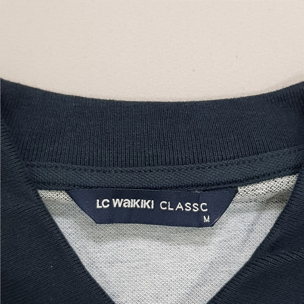 تی شرت یقه دار مردانه 30374 کد 2 مارک LC WALKIKI