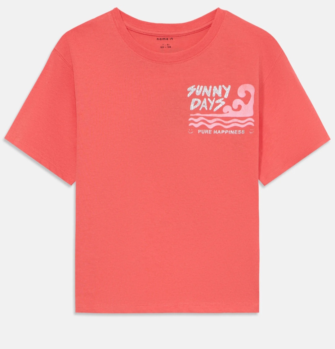 تی شرت دخترانه 30584 سایز 6 تا 14 سال کد 1 مارک Name It