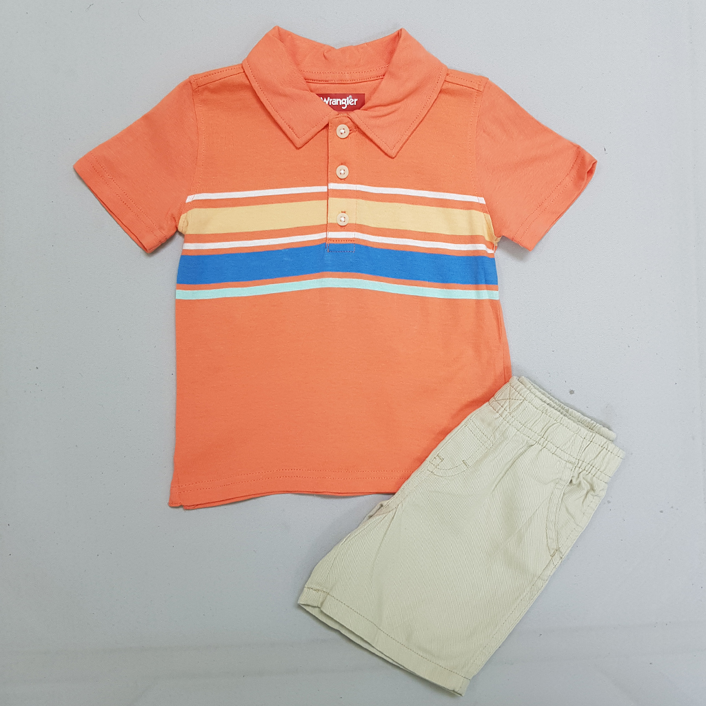 ست پسرانه 30639 سایز 12 ماه تا 7 سال کد 2 مارک Wrangler