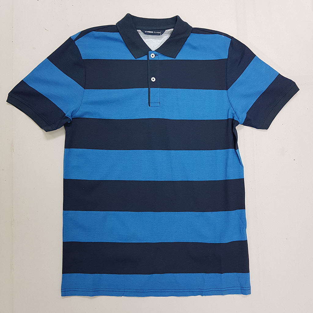 تی شرت یقه دار مردانه 30374 کد 2 مارک LC WALKIKI   *