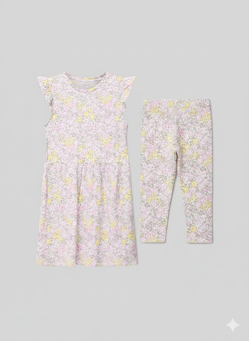 ست دخترانه 30532 سایز 9 ماه تا 8 سال مارک Name It