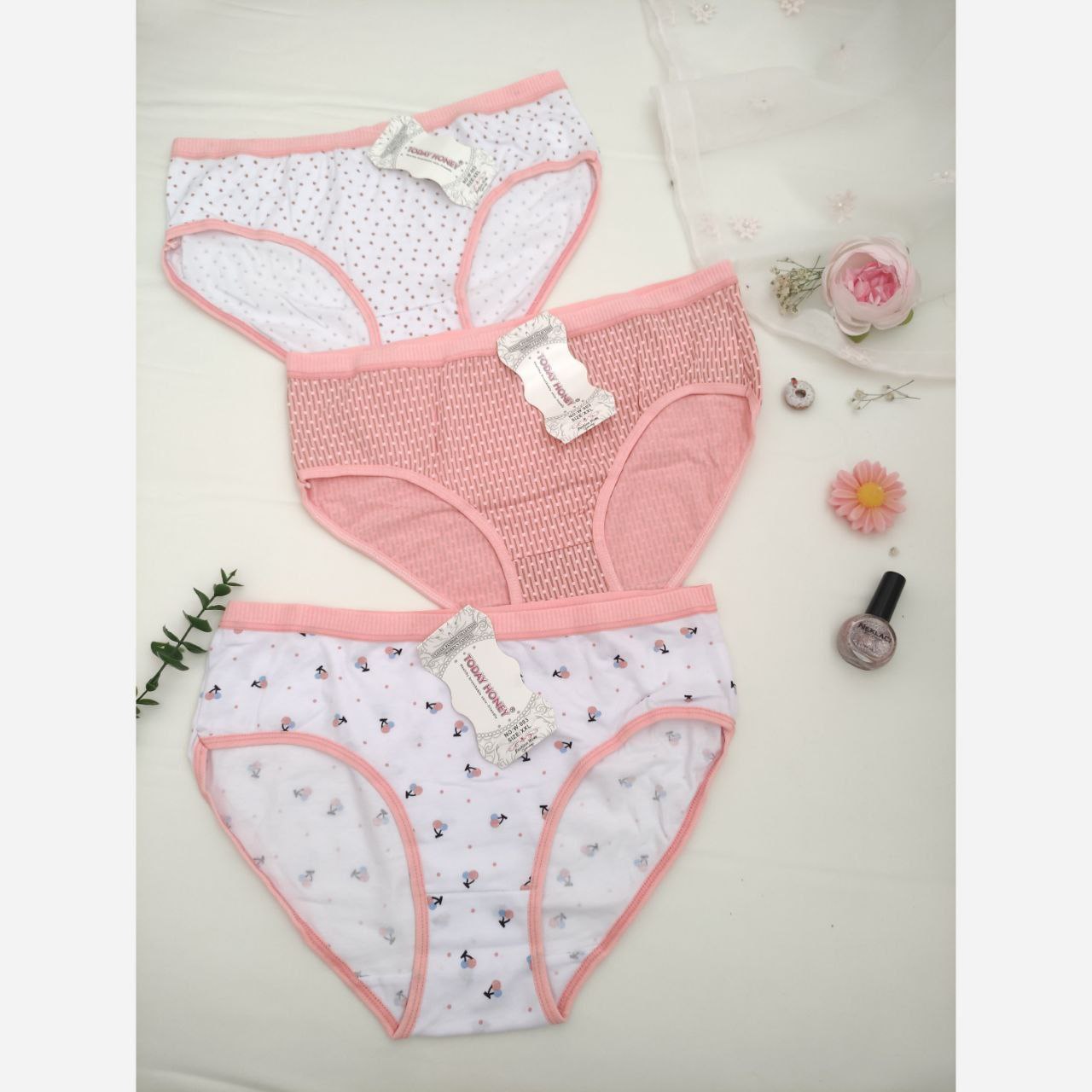 شورت 12 عددی تمام نخ زنانه کد 419323