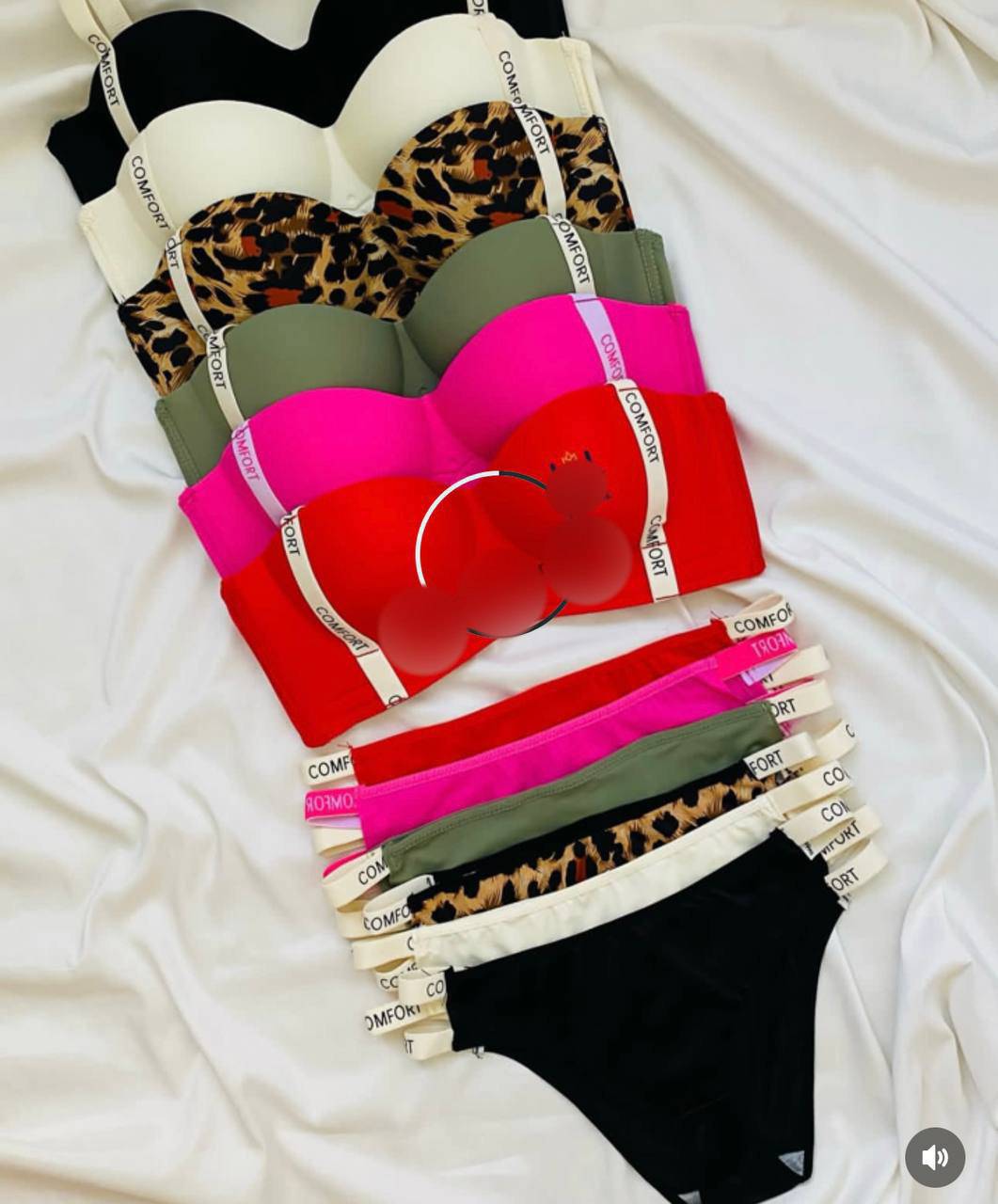 ست سوتین شورت لیزری زنانه کد 419338