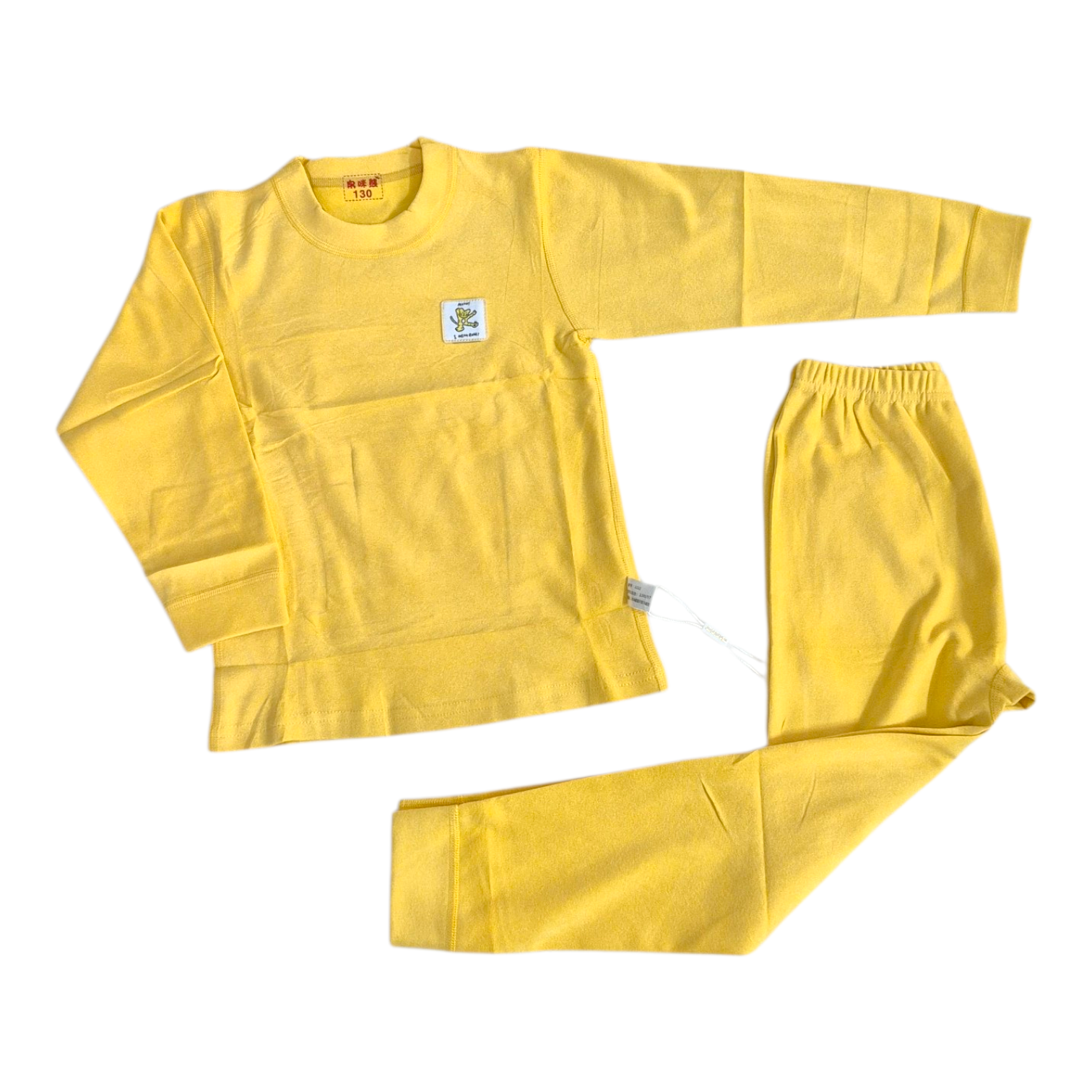 ست بلوز و شلوار اسپورت ۴ تا ۸ سال وارداتی طرح زرد کد 2205707