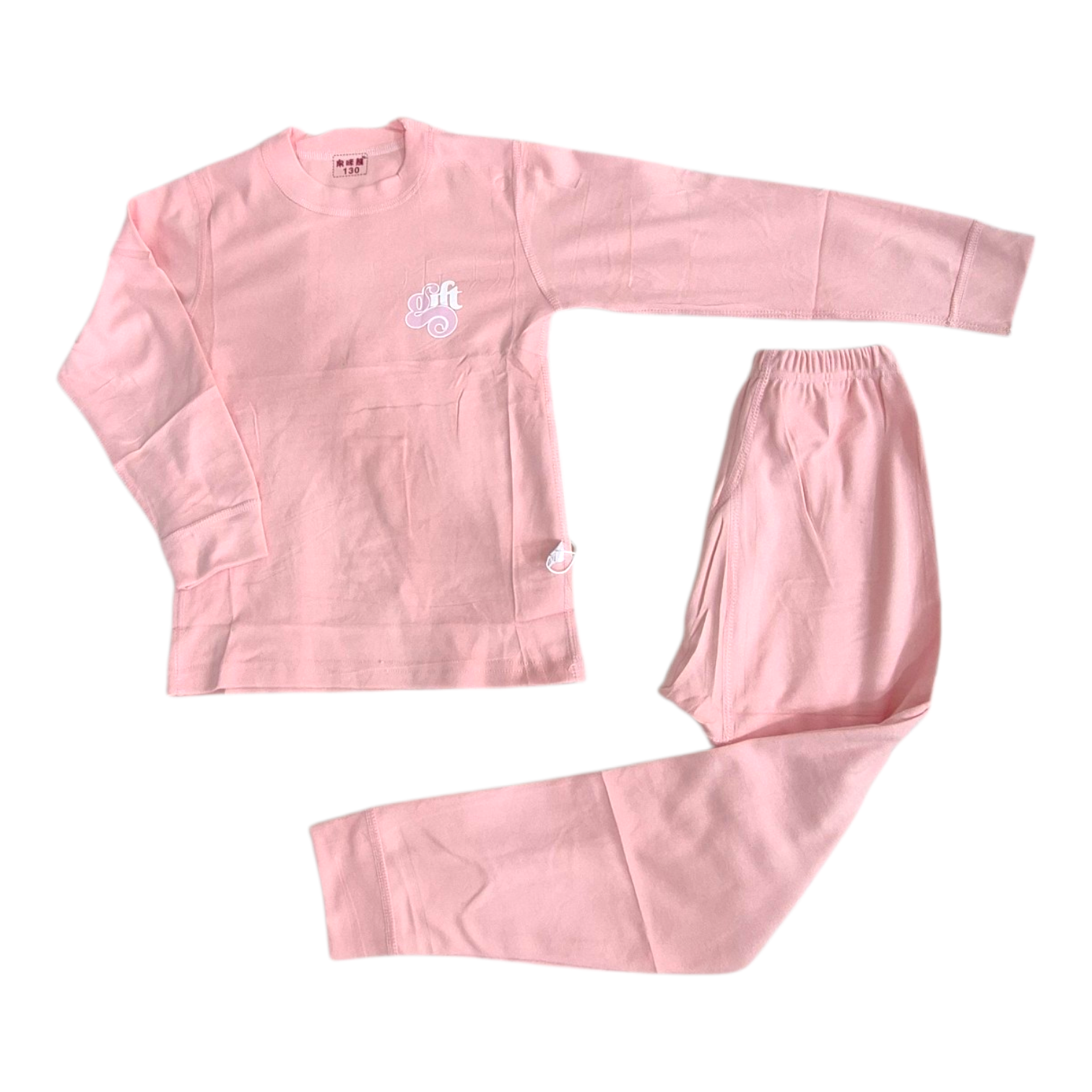 ست بلوز و شلوار اسپورت وارداتی طرح صورتی کد2205708