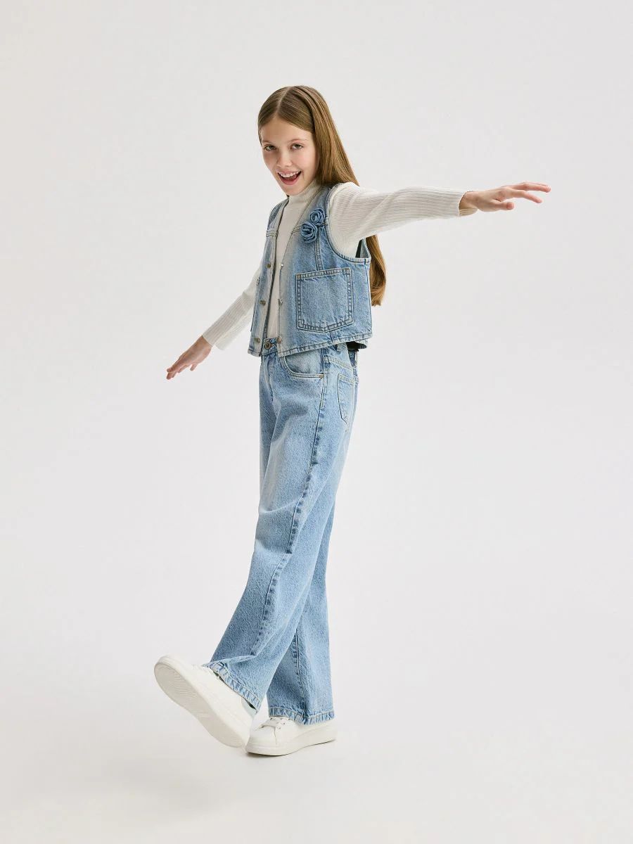 شلوار جینز 30632 سایز 6 تا 15 سال مارک Reserved