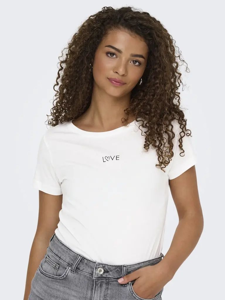 تی شرت زنانه 30399 مارک JDY