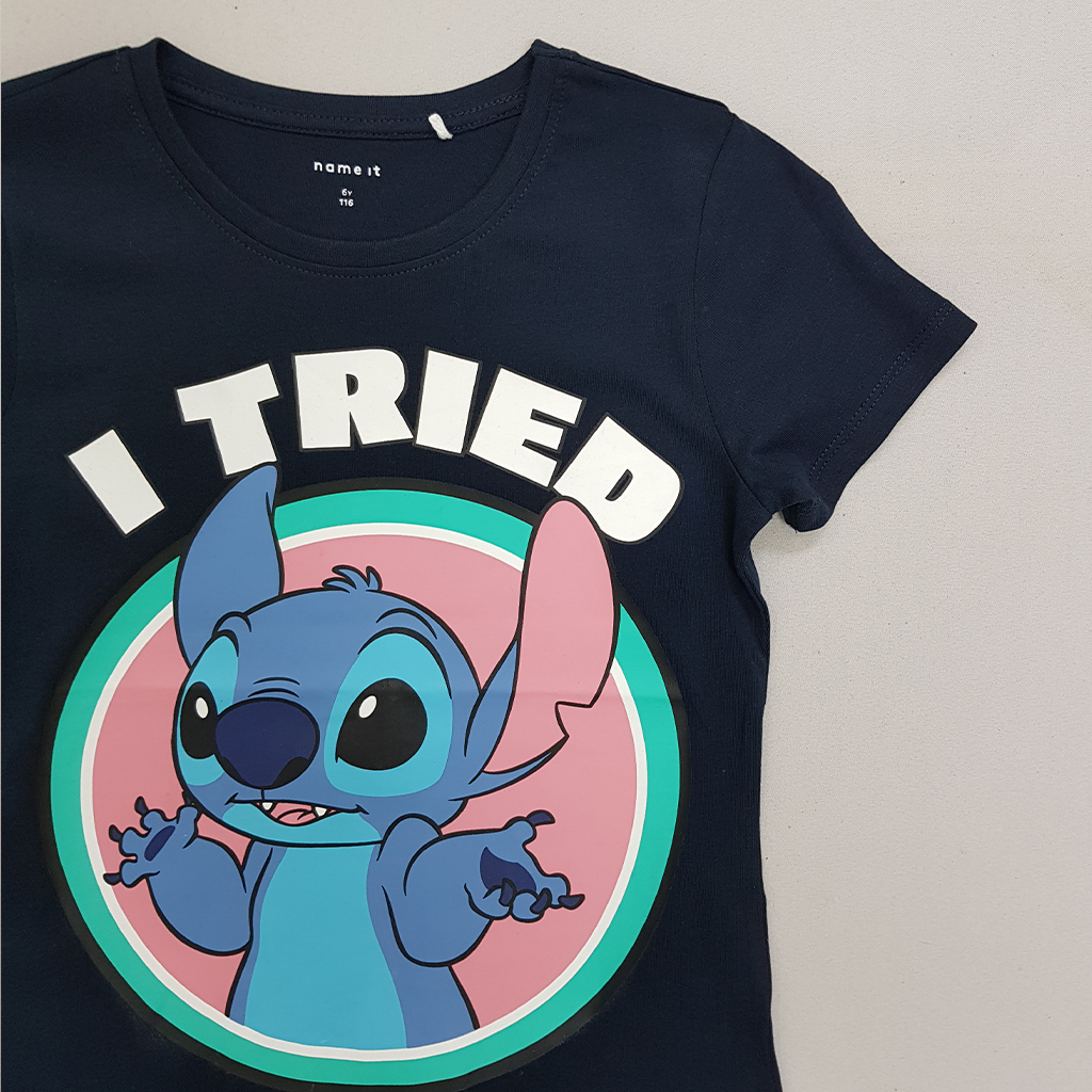 تی شرت دخترانه 30550 سایز 6 تا 14 سال کد 4 مارک Name IT