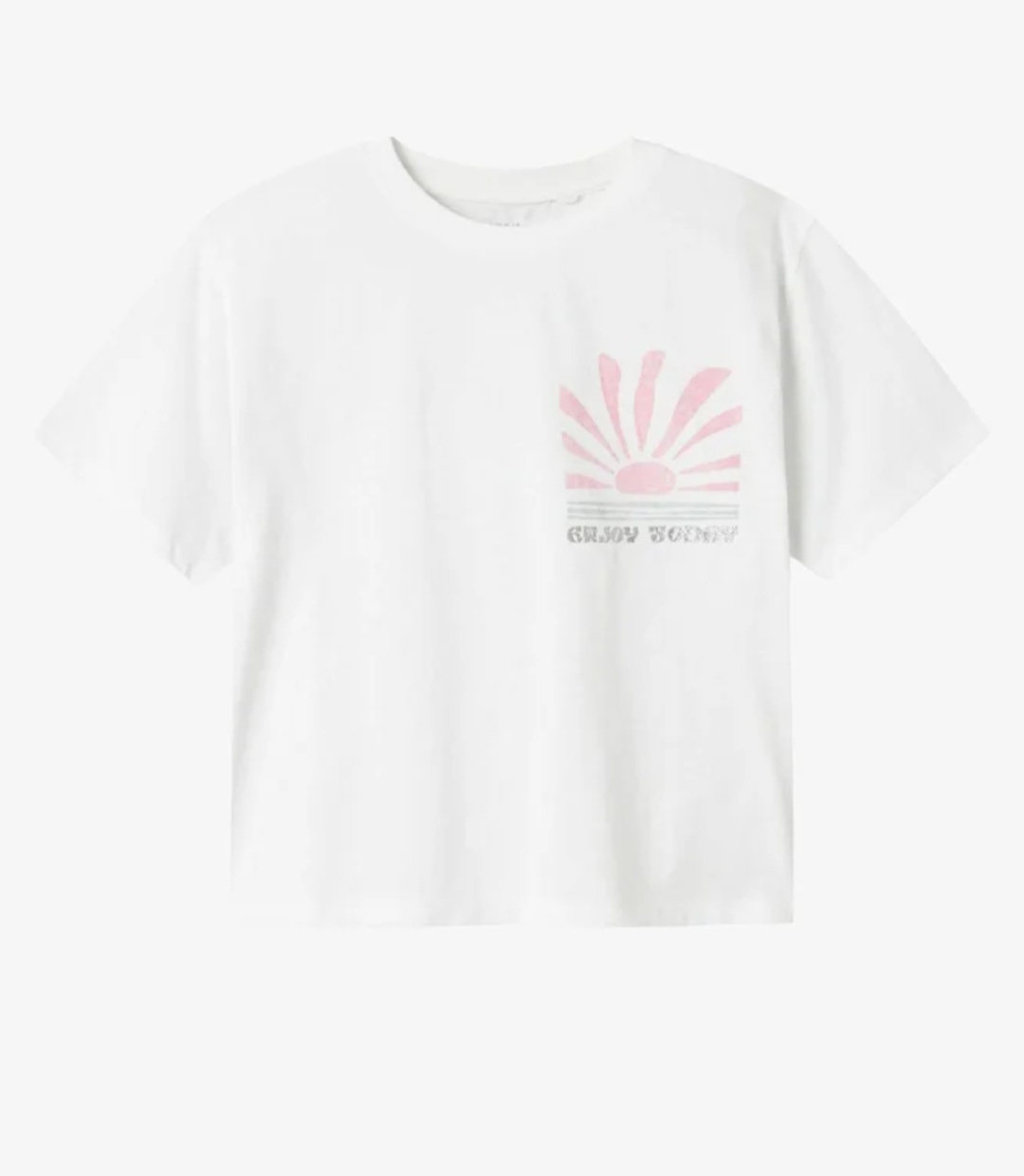 تی شرت دخترانه 30584 سایز 6 تا 14 سال کد 2 مارک Name It